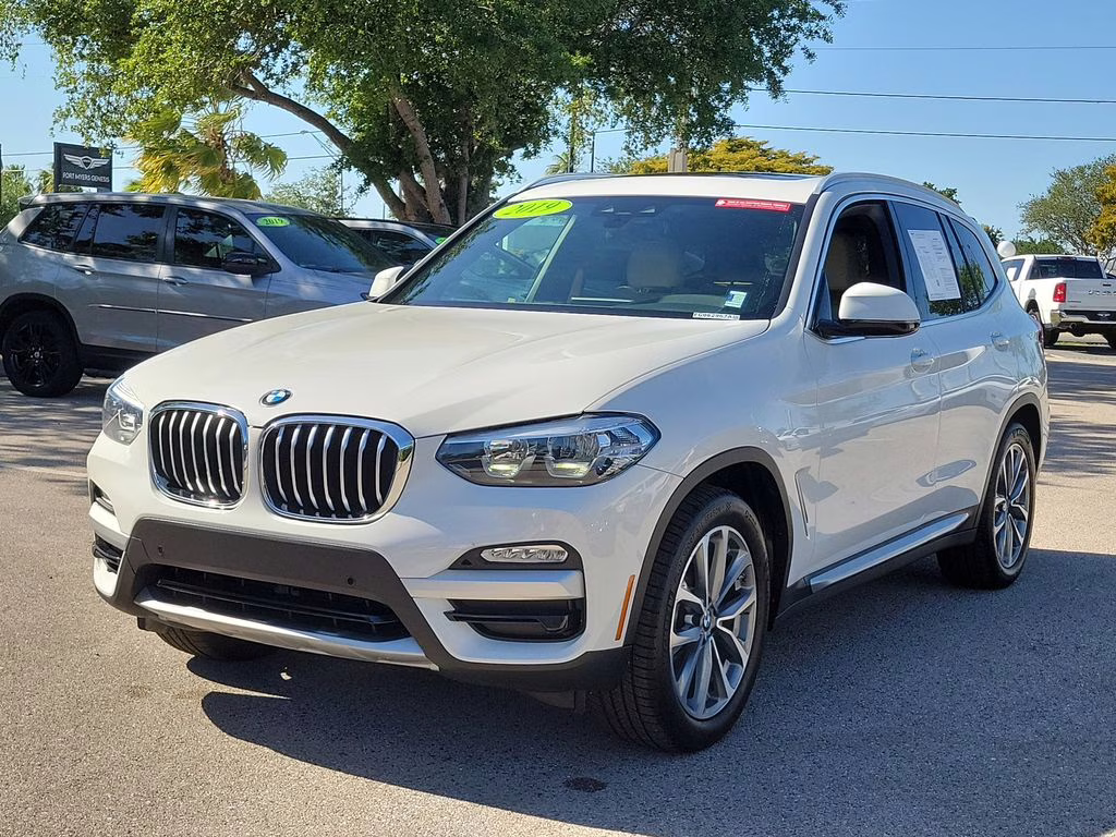 2019 Alpine White BMW X3 sDrive30i RWD SUV