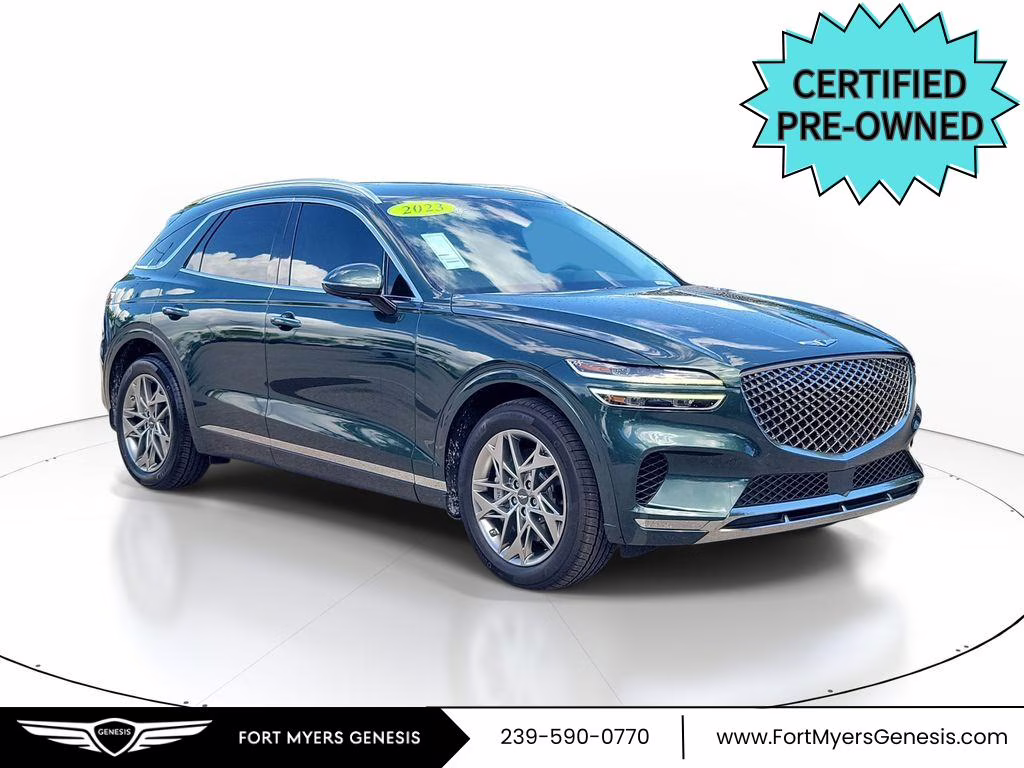2023 Cardiff Green Genesis GV70 2.5T AWD SUV