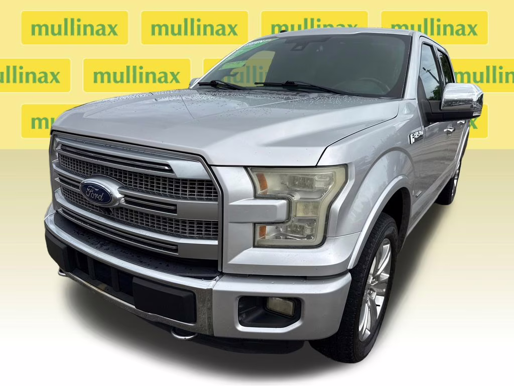 2016 Ingot Silver Metallic Ford F-150 Platinum 4X4 Truck