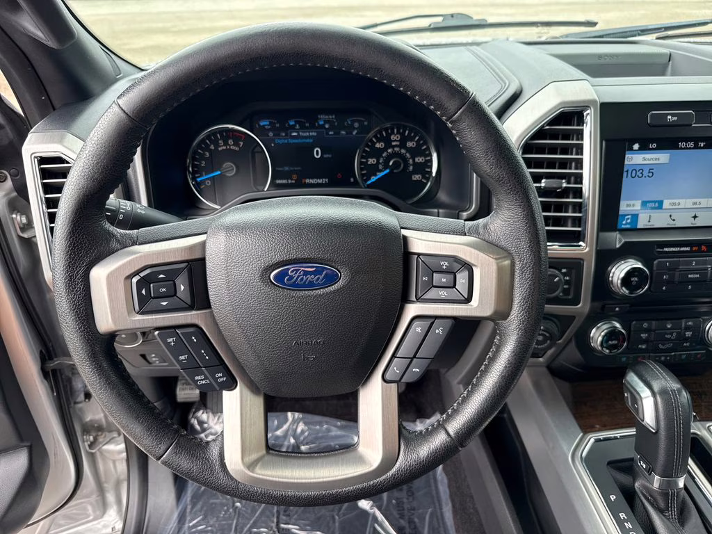 2016 Ingot Silver Metallic Ford F-150 Platinum 4X4 Truck