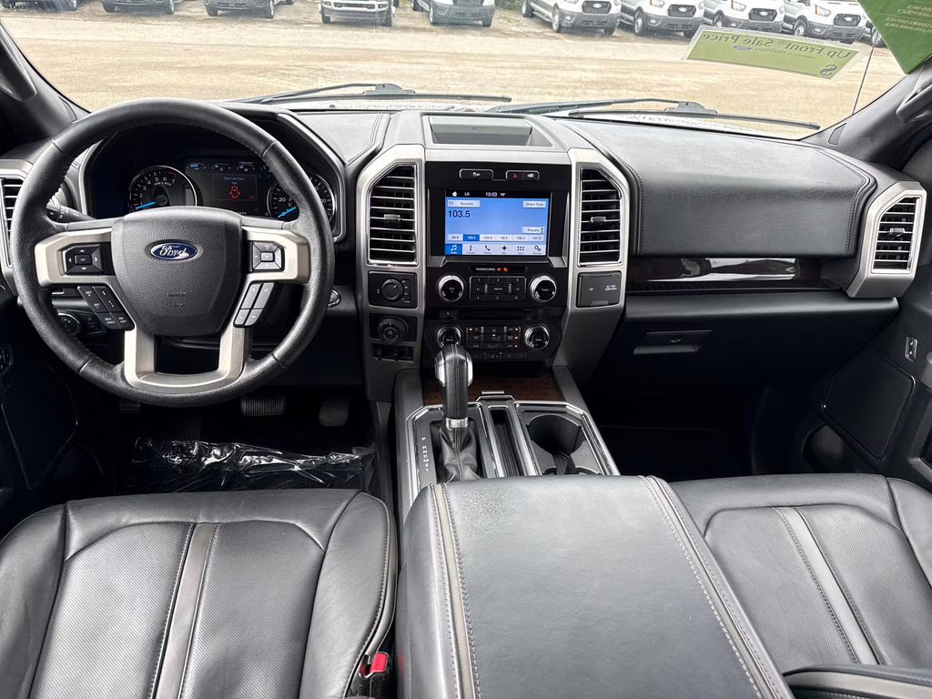 2016 Ingot Silver Metallic Ford F-150 Platinum 4X4 Truck