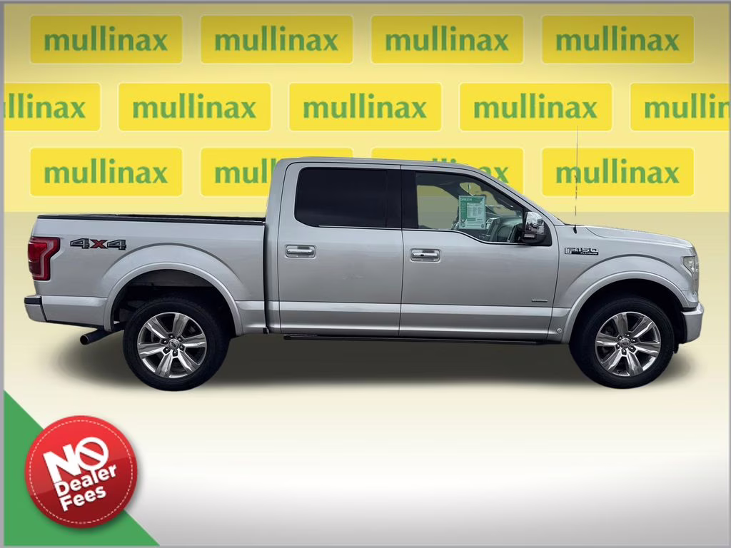 2016 Ingot Silver Metallic Ford F-150 Platinum 4X4 Truck
