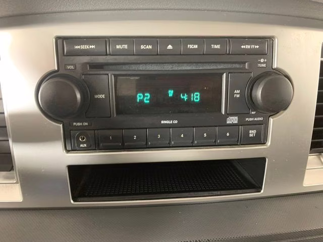 2007 Flame Red CC/Bright Silver Metallic Clearcoat Dodge Ram 1500 SLT 4X4 Truck