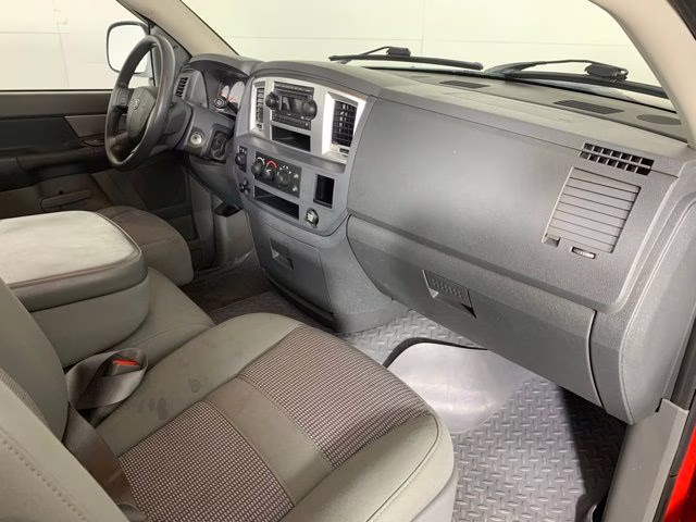 2007 Flame Red CC/Bright Silver Metallic Clearcoat Dodge Ram 1500 SLT 4X4 Truck