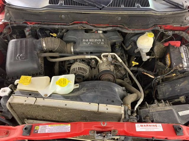 2007 Flame Red CC/Bright Silver Metallic Clearcoat Dodge Ram 1500 SLT 4X4 Truck