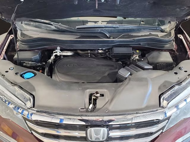 2017 Dark Cherry Pearl Honda Pilot Touring AWD SUV