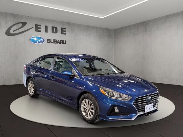 2018 Lakeside Blue Hyundai Sonata SE FWD Sedan