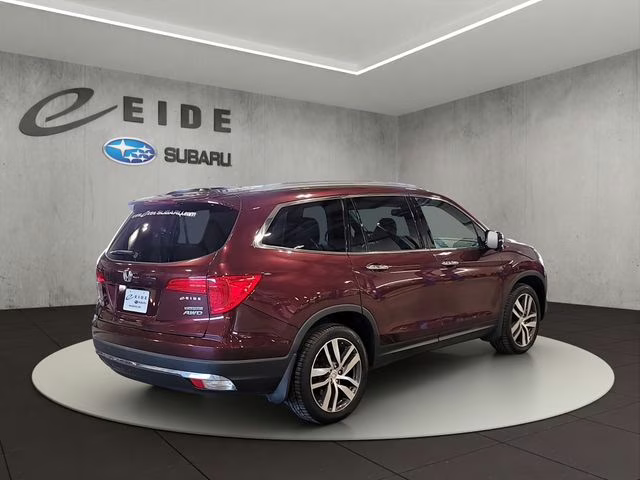 2017 Dark Cherry Pearl Honda Pilot Touring AWD SUV
