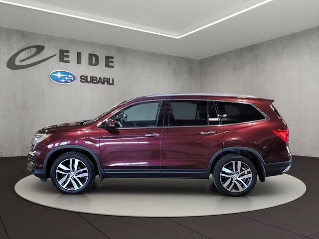 2017 Dark Cherry Pearl Honda Pilot Touring AWD SUV