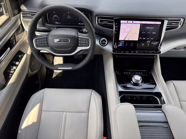 2026 Bright White Clearcoat Jeep Grand Wagoneer RWD SUV