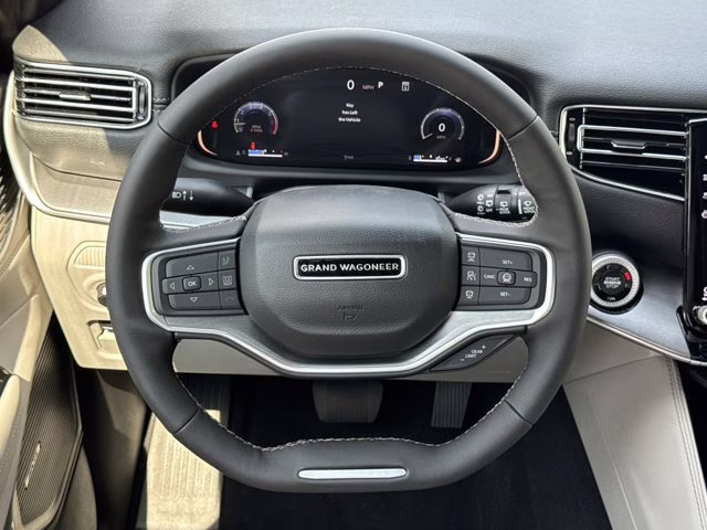 2026 Bright White Clearcoat Jeep Grand Wagoneer RWD SUV