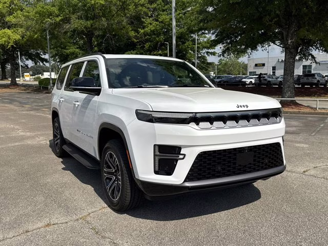 2026 Bright White Clearcoat Jeep Grand Wagoneer RWD SUV