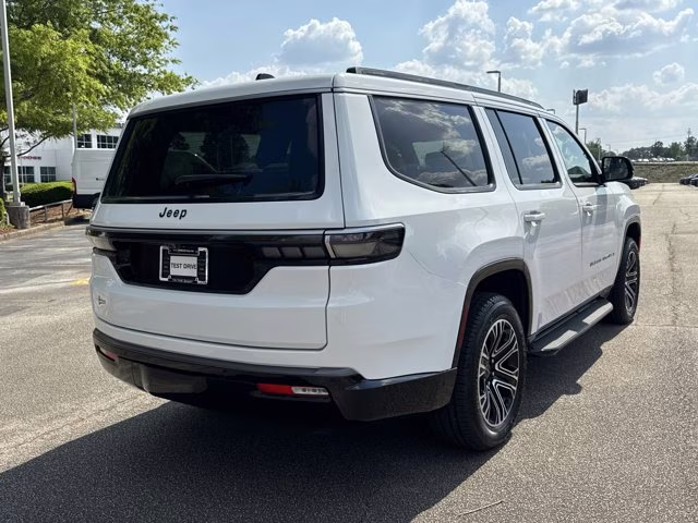 2026 Bright White Clearcoat Jeep Grand Wagoneer RWD SUV