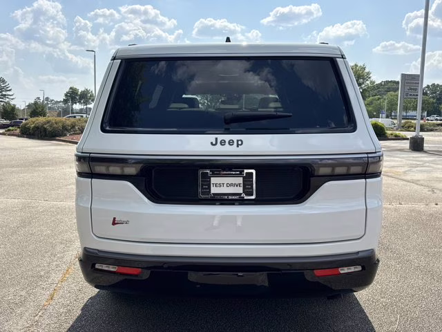 2026 Bright White Clearcoat Jeep Grand Wagoneer RWD SUV