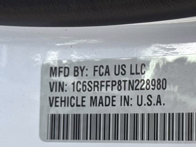 2026 Bright White Clearcoat Ram 1500 Big Horn 4X4 Truck