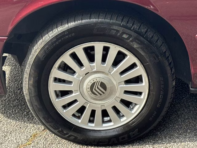 2004 Dark Toreador Red Clearcoat Metallic Mercury Grand Marquis GS RWD Sedan