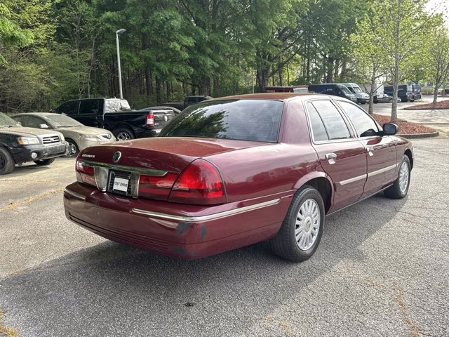 2004 Dark Toreador Red Clearcoat Metallic Mercury Grand Marquis GS RWD Sedan