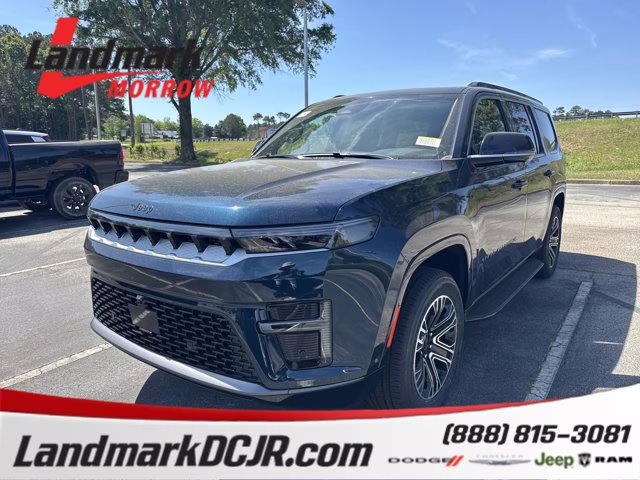 2026 Fathom Blue Pearlcoat Jeep Grand Wagoneer RWD SUV