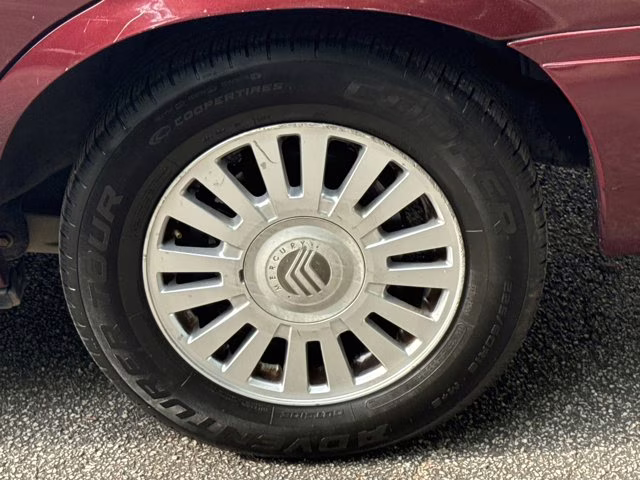 2004 Dark Toreador Red Clearcoat Metallic Mercury Grand Marquis GS RWD Sedan