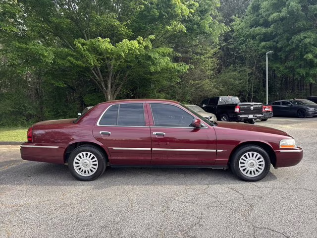 2004 Dark Toreador Red Clearcoat Metallic Mercury Grand Marquis GS RWD Sedan