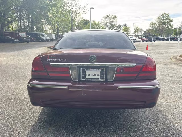 2004 Dark Toreador Red Clearcoat Metallic Mercury Grand Marquis GS RWD Sedan