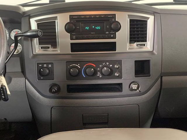 2007 Flame Red CC/Bright Silver Metallic Clearcoat Dodge Ram 1500 SLT 4X4 Truck