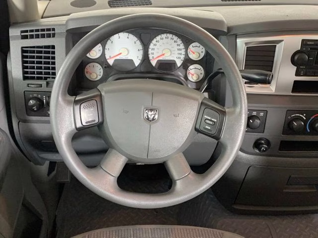 2007 Flame Red CC/Bright Silver Metallic Clearcoat Dodge Ram 1500 SLT 4X4 Truck