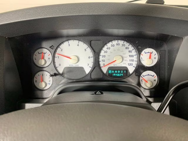 2007 Flame Red CC/Bright Silver Metallic Clearcoat Dodge Ram 1500 SLT 4X4 Truck