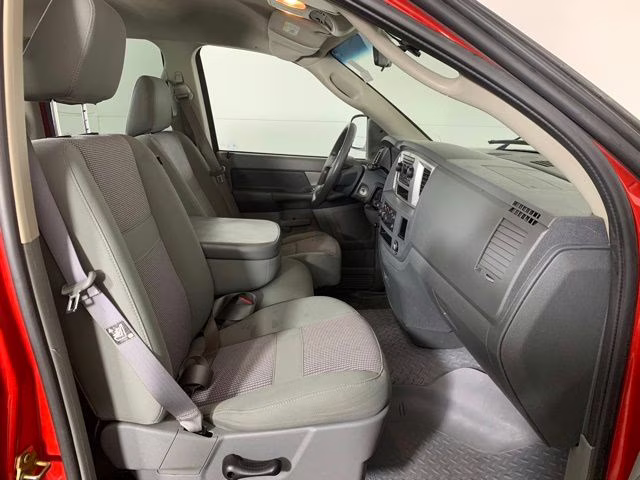 2007 Flame Red CC/Bright Silver Metallic Clearcoat Dodge Ram 1500 SLT 4X4 Truck