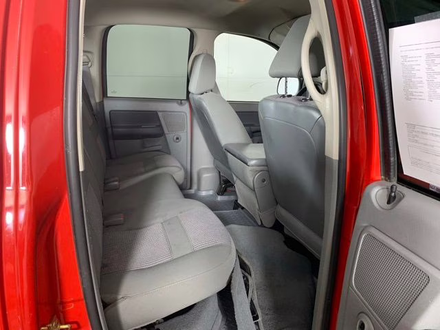 2007 Flame Red CC/Bright Silver Metallic Clearcoat Dodge Ram 1500 SLT 4X4 Truck