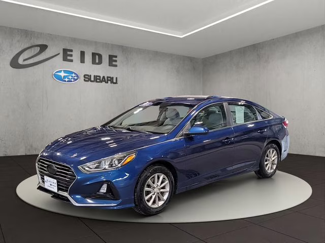 2018 Lakeside Blue Hyundai Sonata SE FWD Sedan