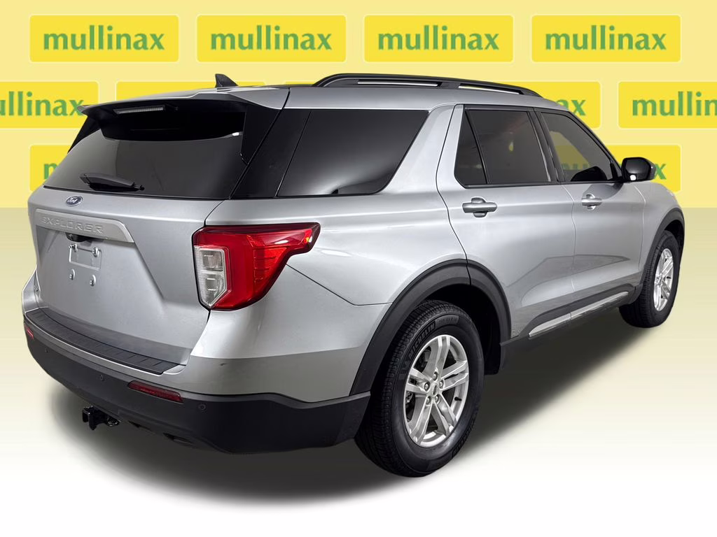 2023 Silver Metallic Ford Explorer XLT RWD SUV