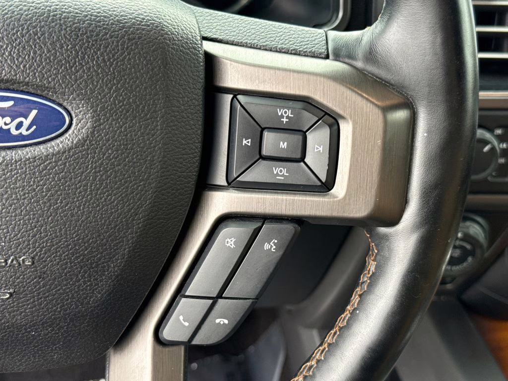 2017 White Platinum Metallic Tri-Coat Ford F-150 Limited 4X4 Truck