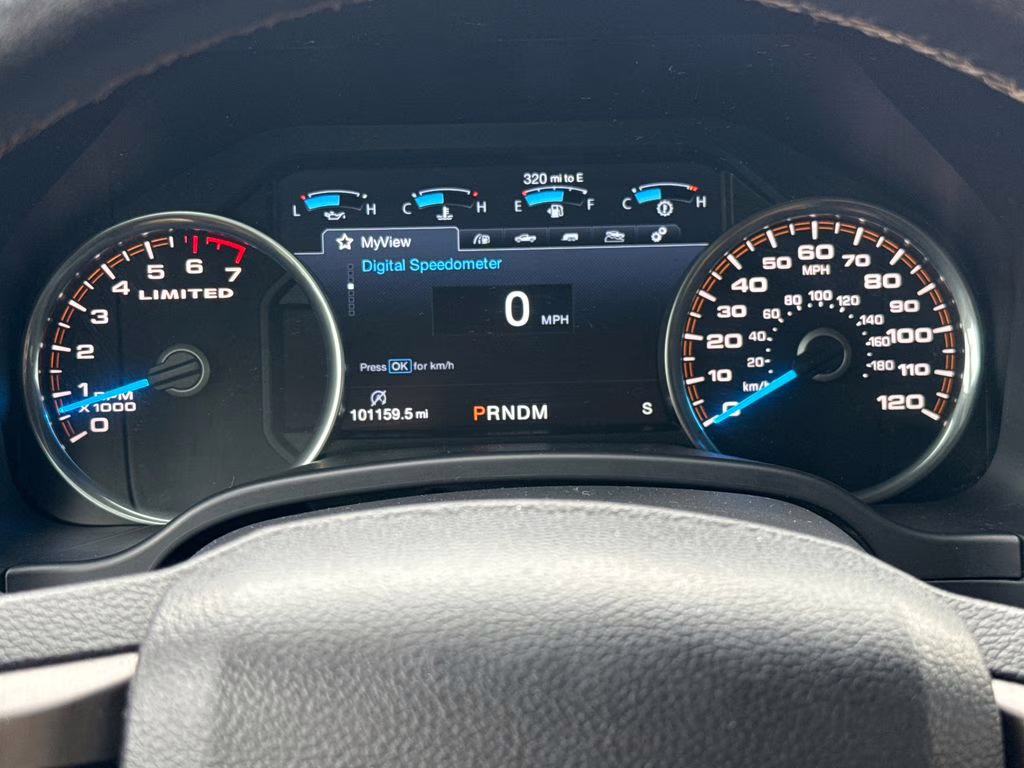 2017 White Platinum Metallic Tri-Coat Ford F-150 Limited 4X4 Truck