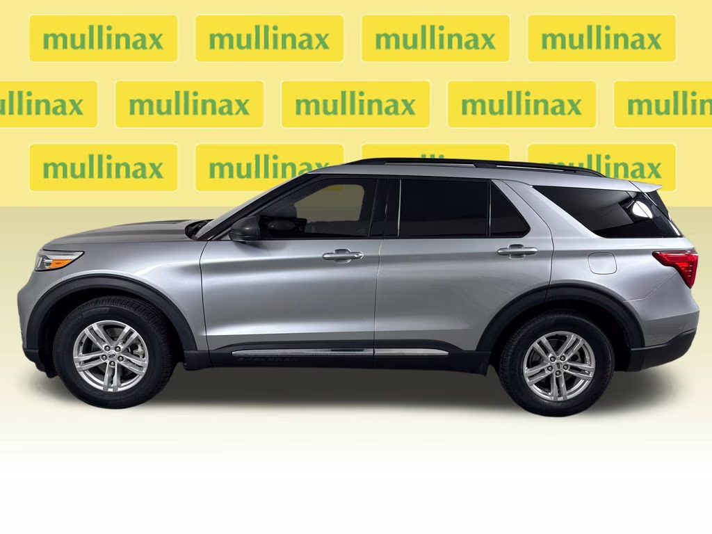 2023 Silver Metallic Ford Explorer XLT RWD SUV
