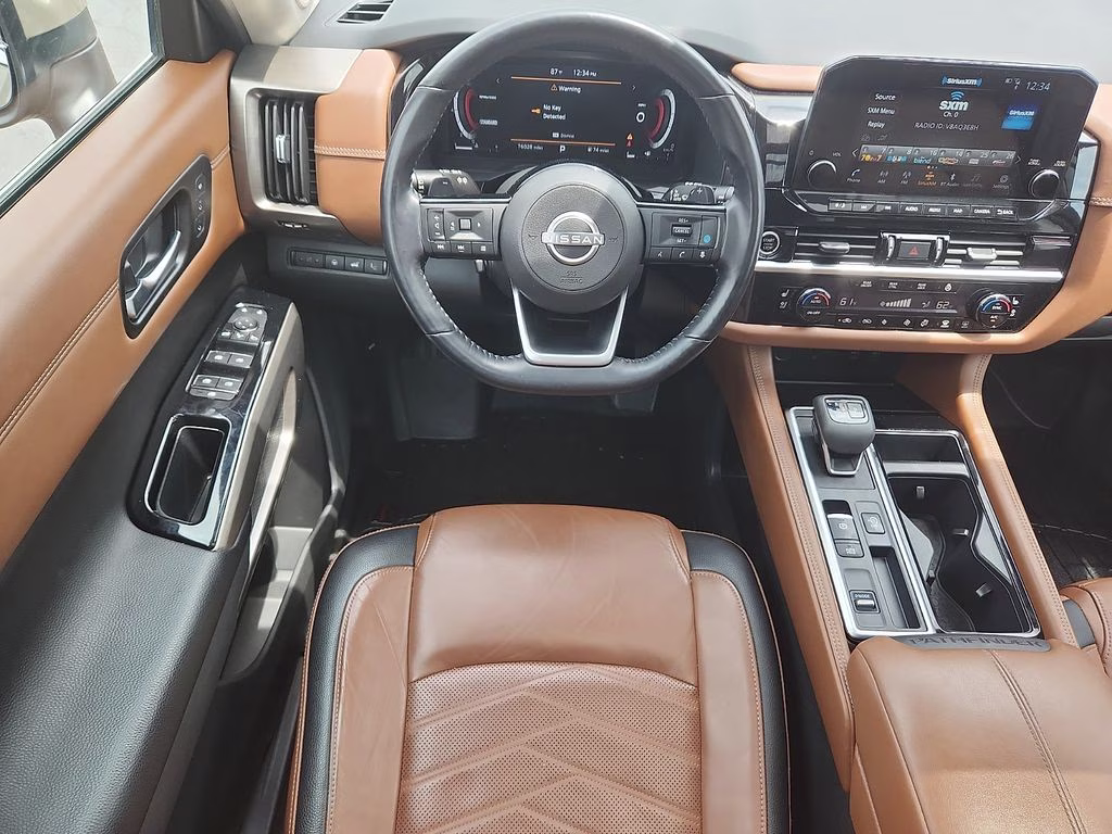 2023 Baja Storm Nissan Pathfinder Platinum FWD SUV