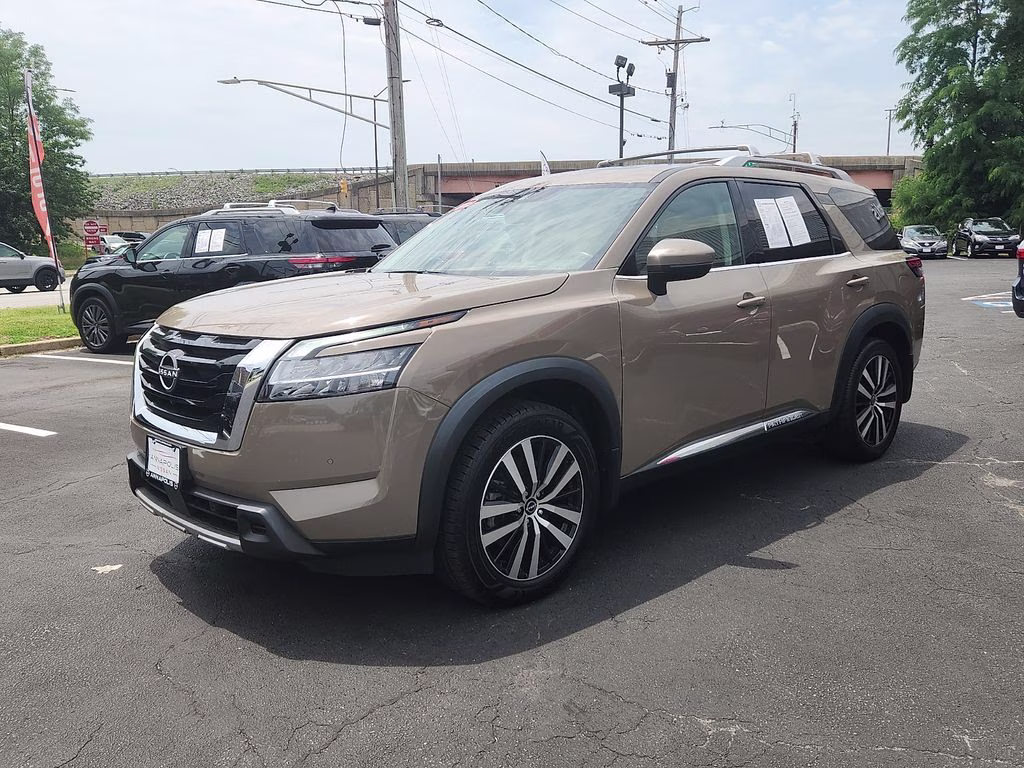 2023 Baja Storm Nissan Pathfinder Platinum FWD SUV