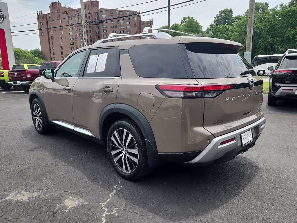 2023 Baja Storm Nissan Pathfinder Platinum FWD SUV