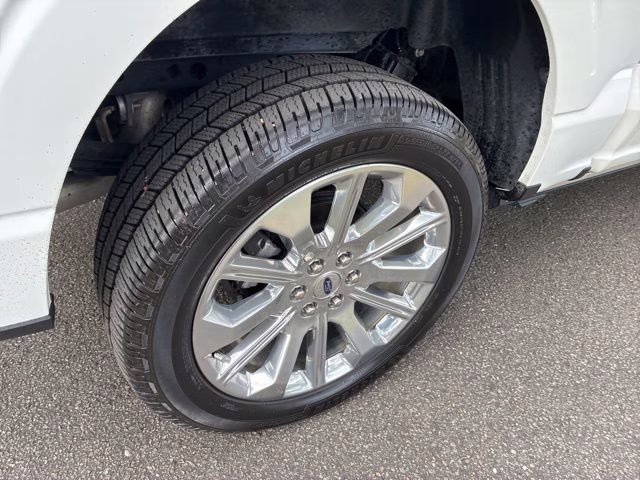 2023 White Metallic Ford F-150 Limited 4X4 Truck