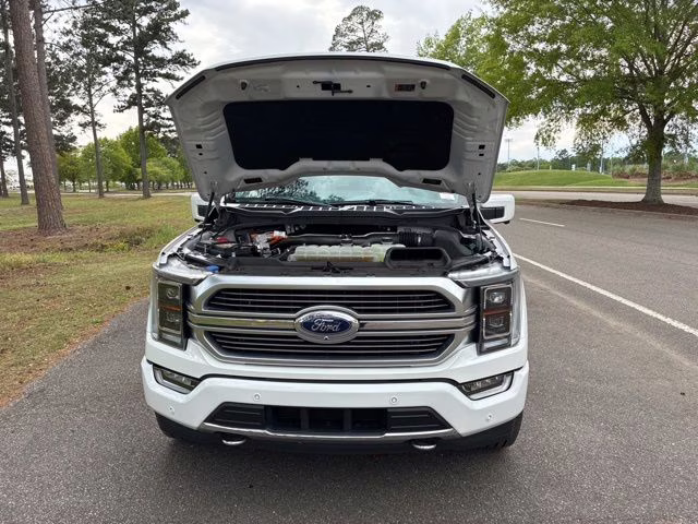 2023 White Metallic Ford F-150 Limited 4X4 Truck