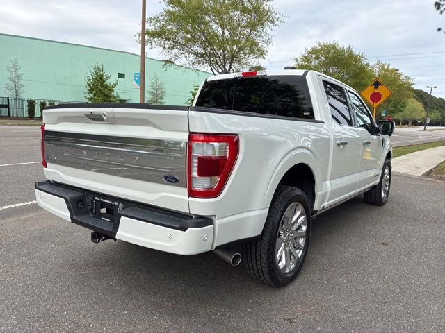 2023 White Metallic Ford F-150 Limited 4X4 Truck