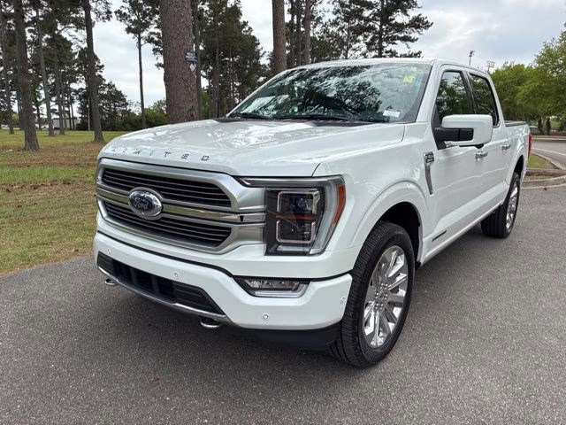 2023 White Metallic Ford F-150 Limited 4X4 Truck