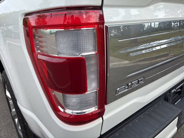 2023 White Metallic Ford F-150 Limited 4X4 Truck