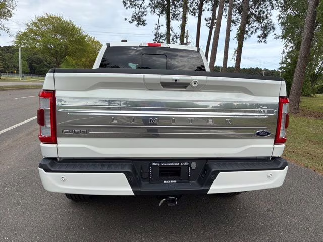2023 White Metallic Ford F-150 Limited 4X4 Truck