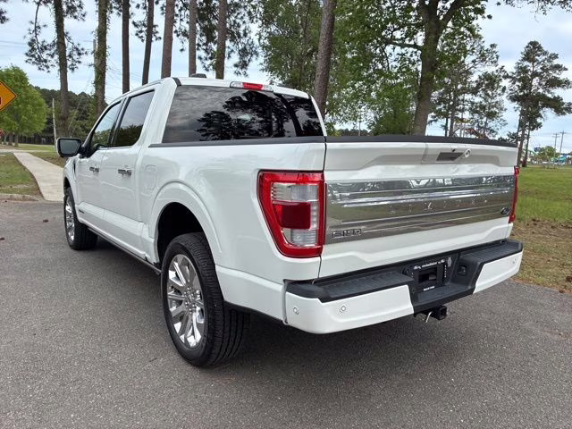 2023 White Metallic Ford F-150 Limited 4X4 Truck