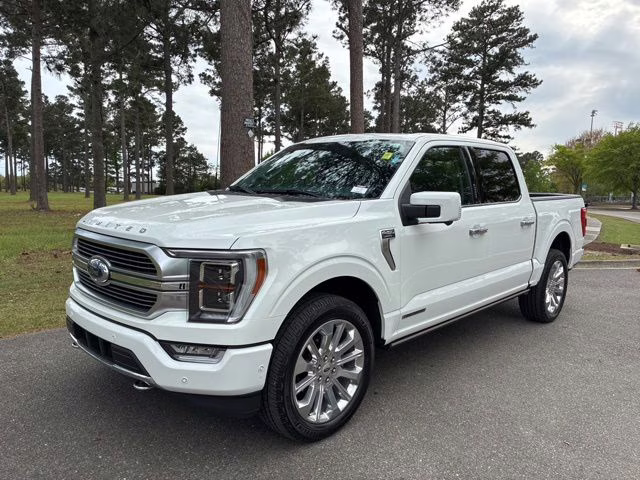2023 White Metallic Ford F-150 Limited 4X4 Truck