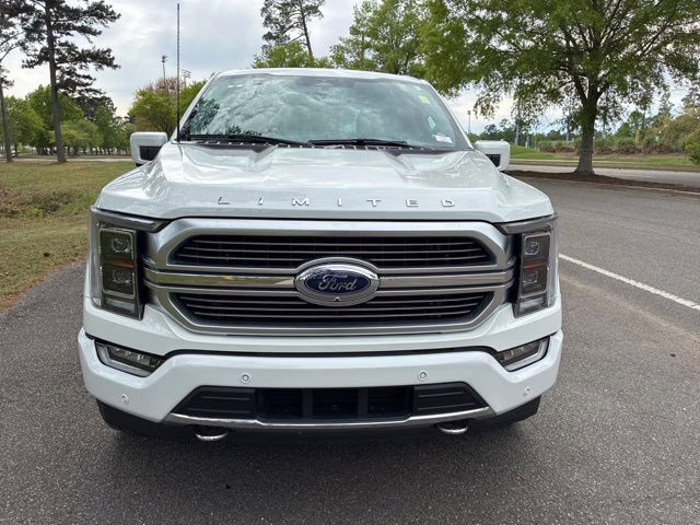 2023 White Metallic Ford F-150 Limited 4X4 Truck