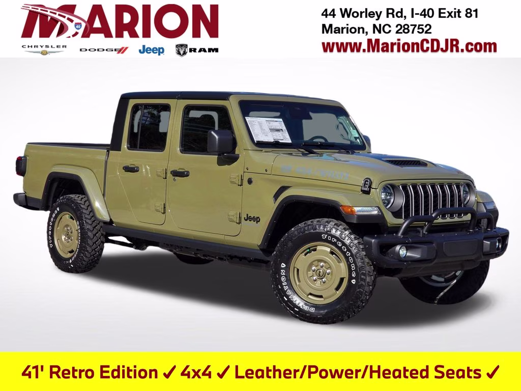 2026 41 Jeep Gladiator Willys 41 4X4 Truck