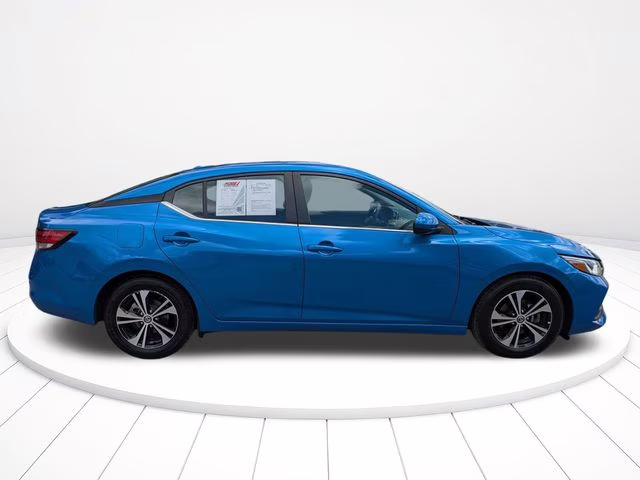 2023 Electric Blue Metallic Nissan Sentra SV FWD Sedan