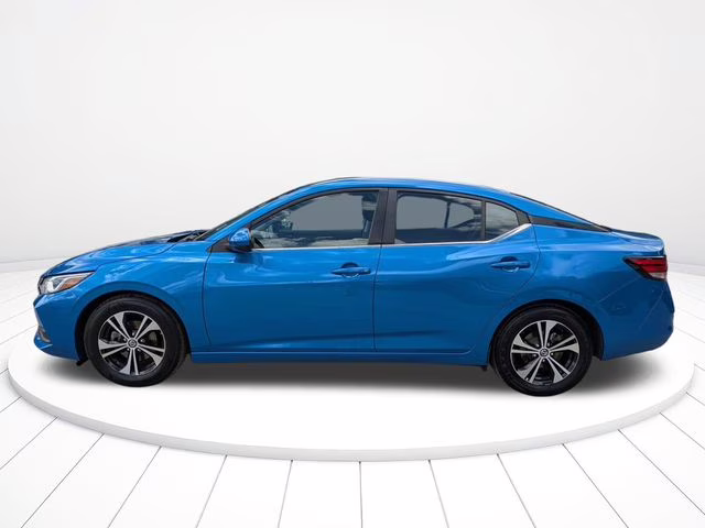 2023 Electric Blue Metallic Nissan Sentra SV FWD Sedan